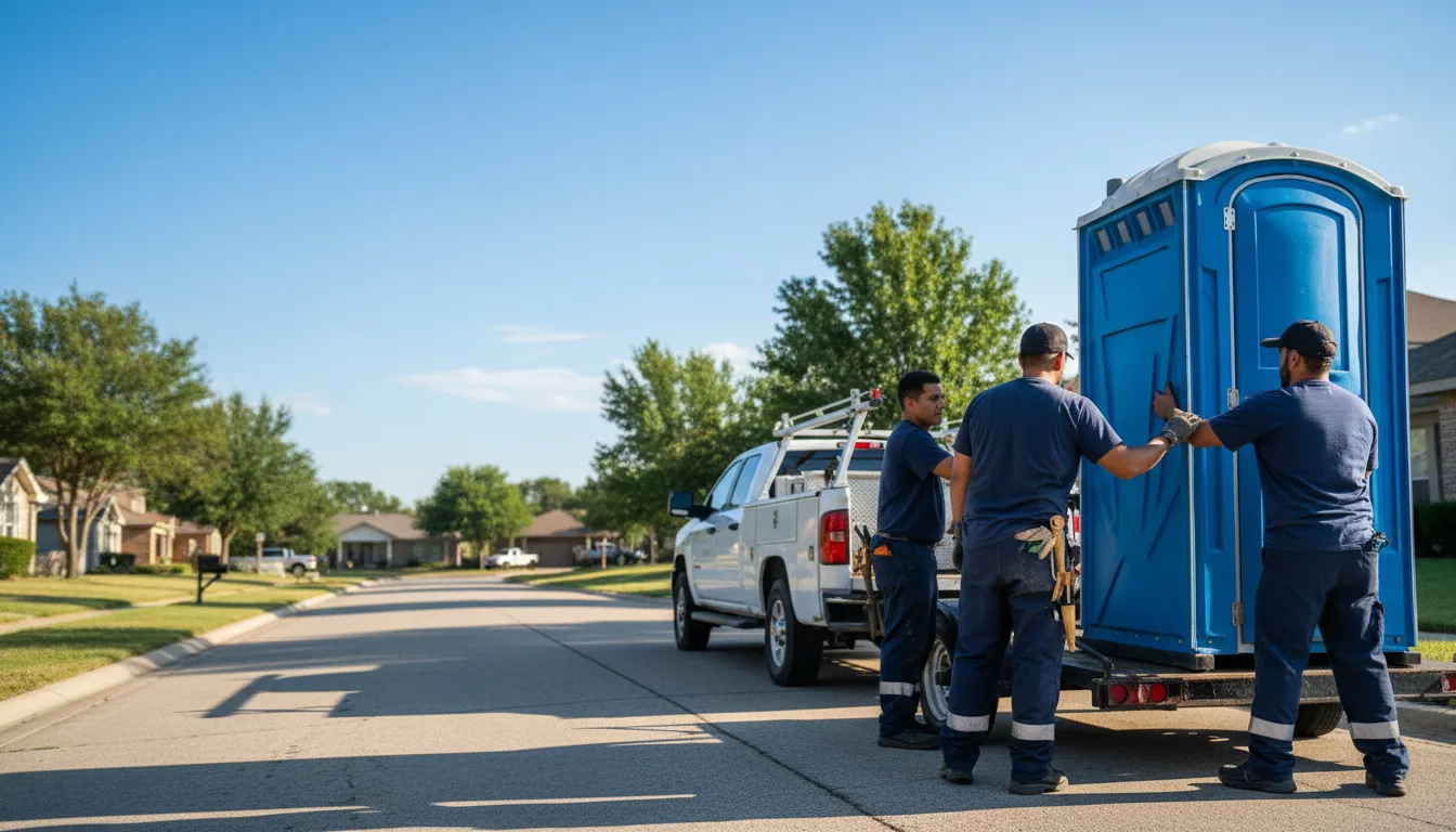 Portable Toilet Rental in Tuscola, IL near me